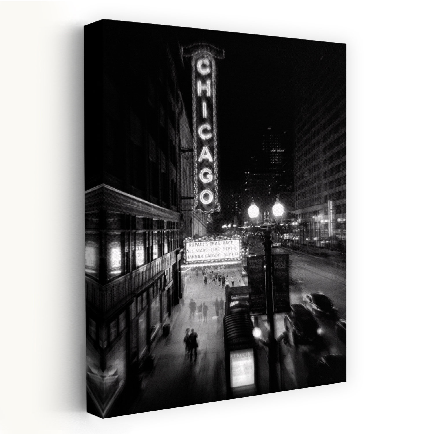 Photo inspiration: Wrought Studio Chicago Night Modern Abstract City Wall Art Photo Inspiration