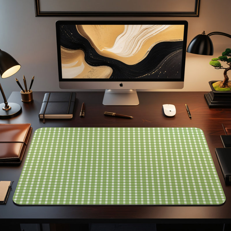 Polyester Desk Pad, 14.4x12.1