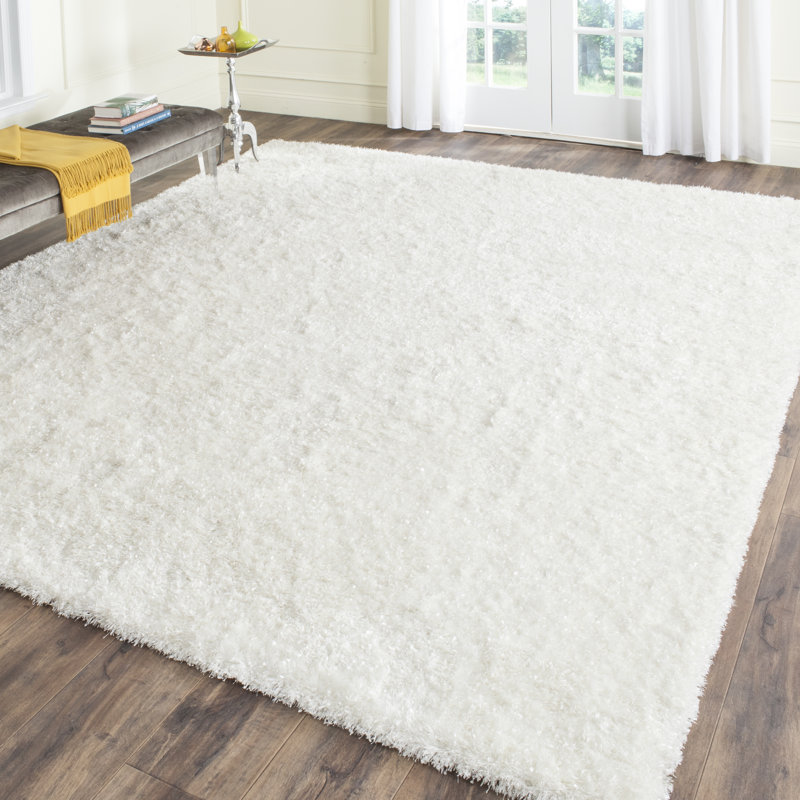 Claudina Hand Tufted Performance Solid Color Rug