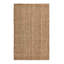 Annello Natural Jute Fabric Area Accent Rug