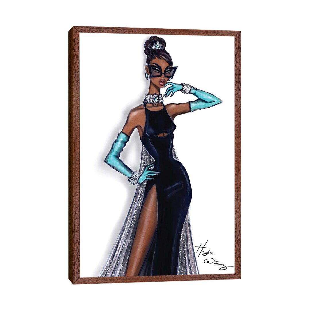 Leinwandbild Black Breakfast at Tiffany's von Hayden Williams