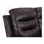 Causeuse inclinable en cuir Global-834864055