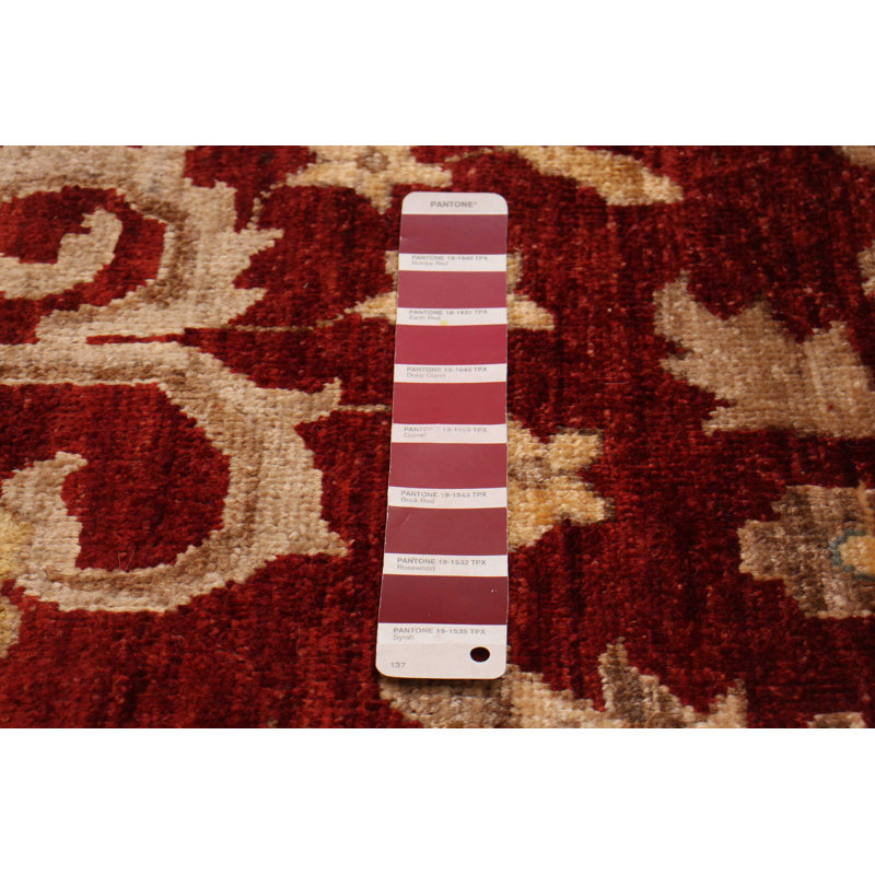 Tapis unique en laine nouvel âge 9 pi 6 po x 13 pi 11 po Linsley