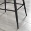 Corova Luxury Quilted Breakfast Bar Stool - Faux Leather Upholstered Design-1400839130-1400839134