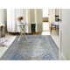 Distillery Handmade Beige/Blue Rug