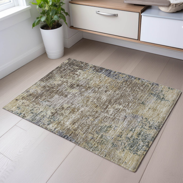 Premium Machine Washable Gurubaksh AMF1162 Modern Rug