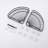 (2 Pack) Shower Caddy Corner, Self-Adhesive Shower Corner Shelf, Stainless Steel Shower Organizer Matte Black