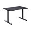 RESPAWN Gaming Desk - Computer Desk With Mouse Pad, PC Workstation With Cable Management, Home Office Gaming Table - Black