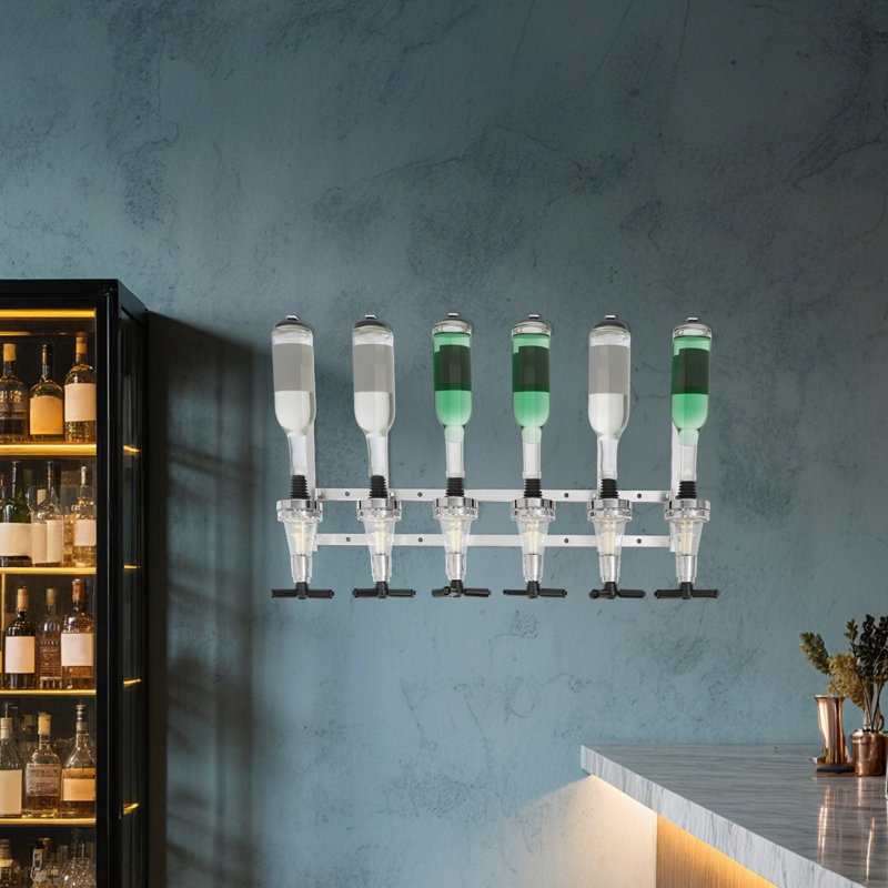 Distributeur de boissons mural 6 bouteilles
