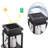 Black Low Voltage Solar Powered Integrated LED Pathway Light Pack