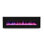 Corretto Wall Mounted Electric Fireplace in Black by Real Flame