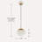 AURELIA (Brass) Pendant-1359362412
