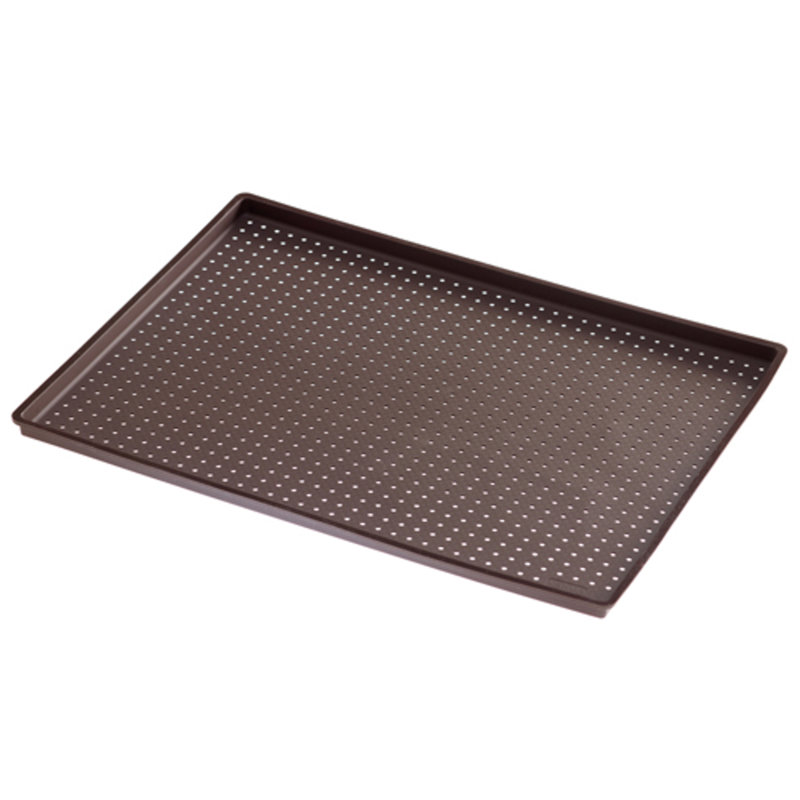 Lékué Rectangular Pizza Crisper Mat, W 11.8 x L 15.8 in (W 30 x L 40 cm)