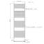 Pigg Straight Towel Rail Heated Towel Rails