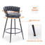 Tabouret de comptoir pivotant rembourré-1611122025-1611122031