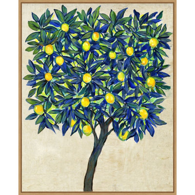 «Lemon Tree Composition II», reproduction encadrée sur toile par Tim O'Toole