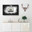 Retro Style Cassette Tape - Wrapped Canvas-56647888