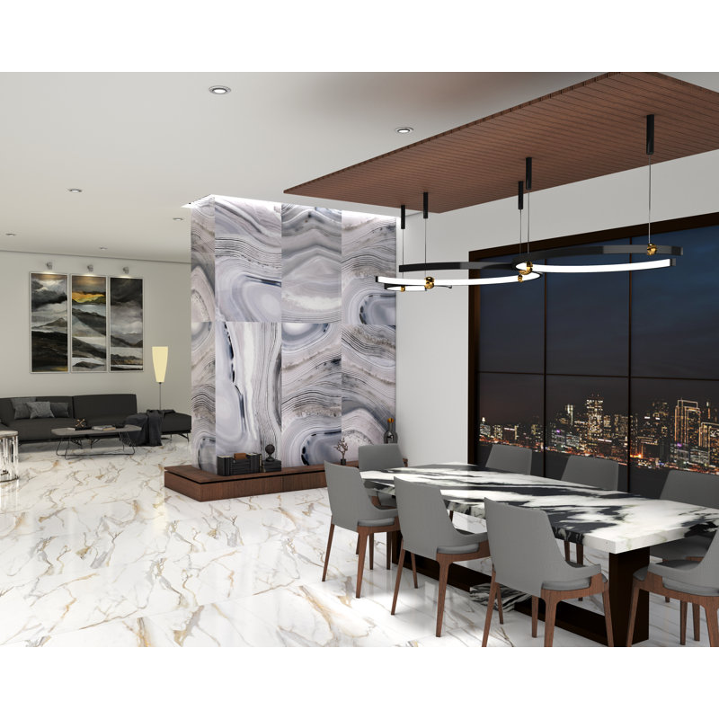 Calacata 24" x 47" Porcelain Wall & Floor Tile