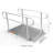 EZ-ACCESS GATEWAY 3G 5 Foot Aluminum Portable Wheelchair Ramp w/2 Line Handrails