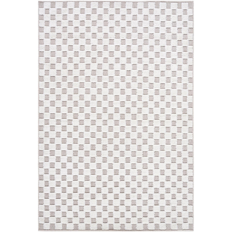 Elli Washable Geometric Indoor Rug, Rectangle 5' x 7'2"