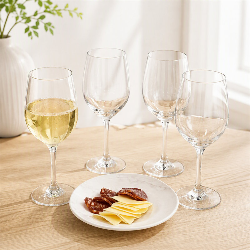 Plastic Wine Glasses Set of 4 (12oz)