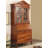 American-style Solid Wood Bookcase-Desk Combo