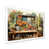 White Single Picture Framed