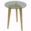 Glass Top End Table-33065395-36901275