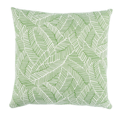 Abstract Leaf Pillow