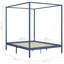 Harrison Solid Wood Canopy Bed-718318569-718318577