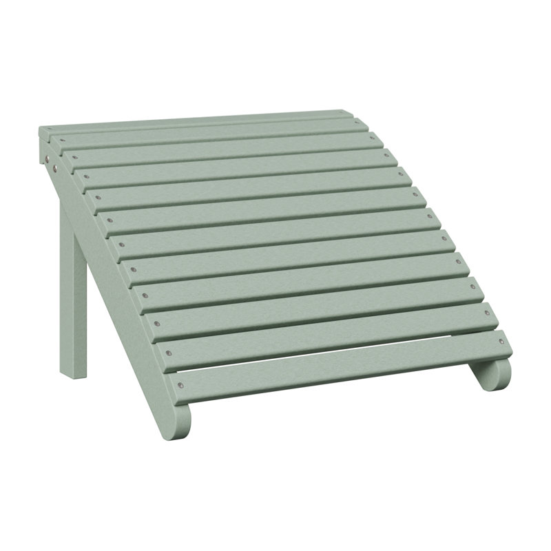Outdoor Ottoman, Seafoam