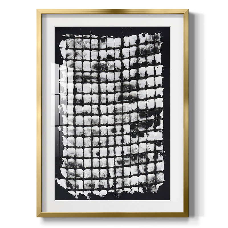 Printed Mercurial I -Framed Print, 28.5" H x 20.5" W, Gold