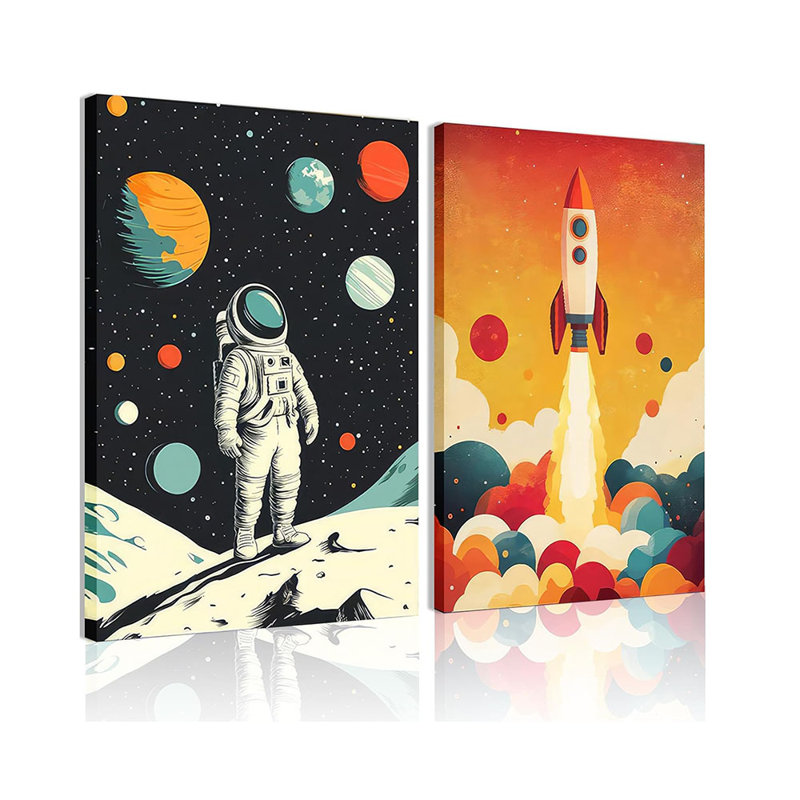 2 Piece Wrapped Canvas Print