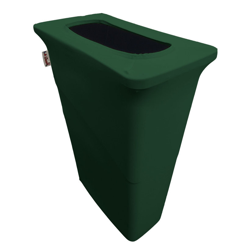 Housse extensible pour poubelle mince 23 gallons Jim Spandex, Vert forêt