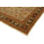 Tapis rouge / noir / beige en laine noué à la main 8 pi 10 po x 11 pi 7 po Abagail