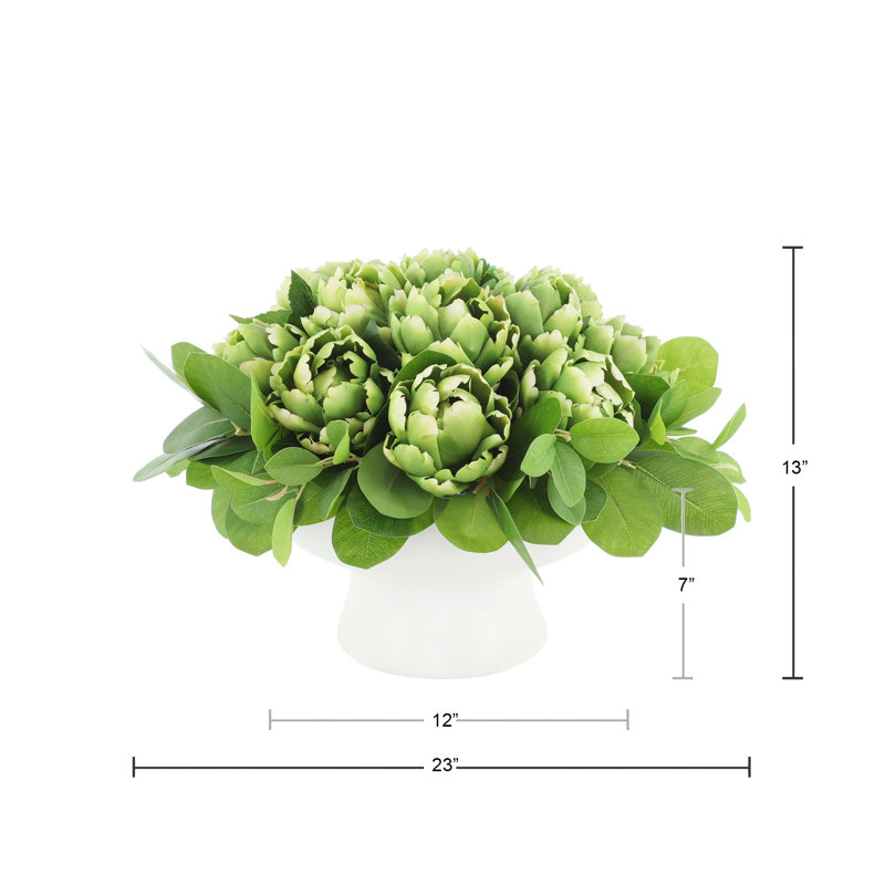 Miley Faux ficus avec artichauts