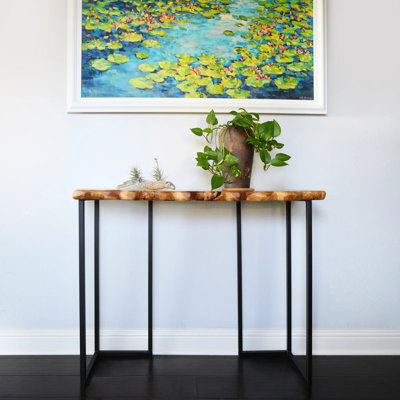 Altemos 42'' Solid Wood Top Console Table