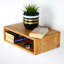 2 Piece Solid Wood Accent Shelf