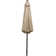 Delaplaine 9' Solid Octagon Market Umbrella with Push-Button Tilt