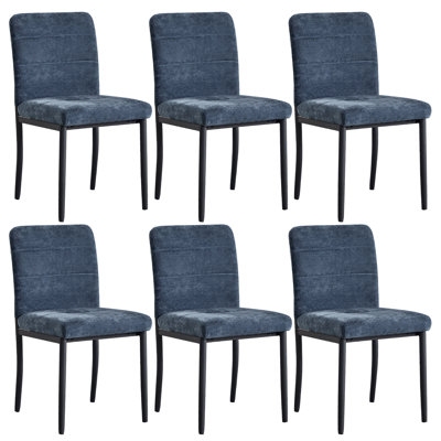 Modern Dining Chair with Metal Legs