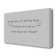 If I Lay Here Snow Patrol - Wrapped Canvas Print