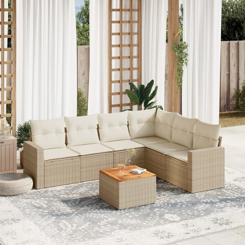 Ensemble de canapé de jardin Vidaxl