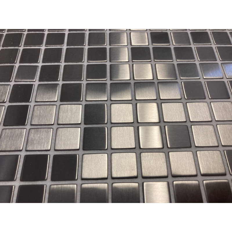 Enchanted 1" x 1" Metal Mosaic Tile