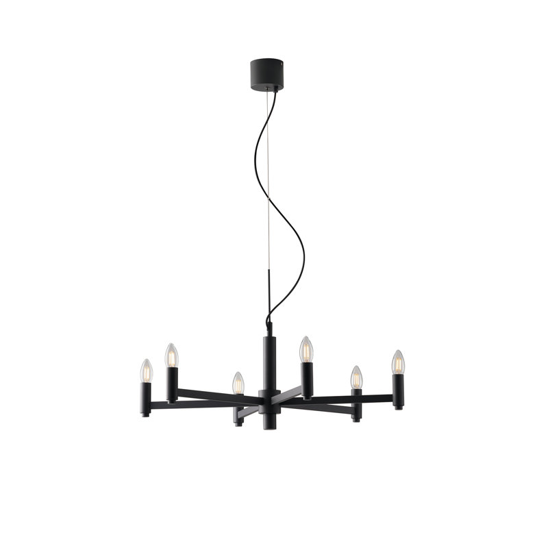 Camillemarie 6 - Light Candle Style Chandelier