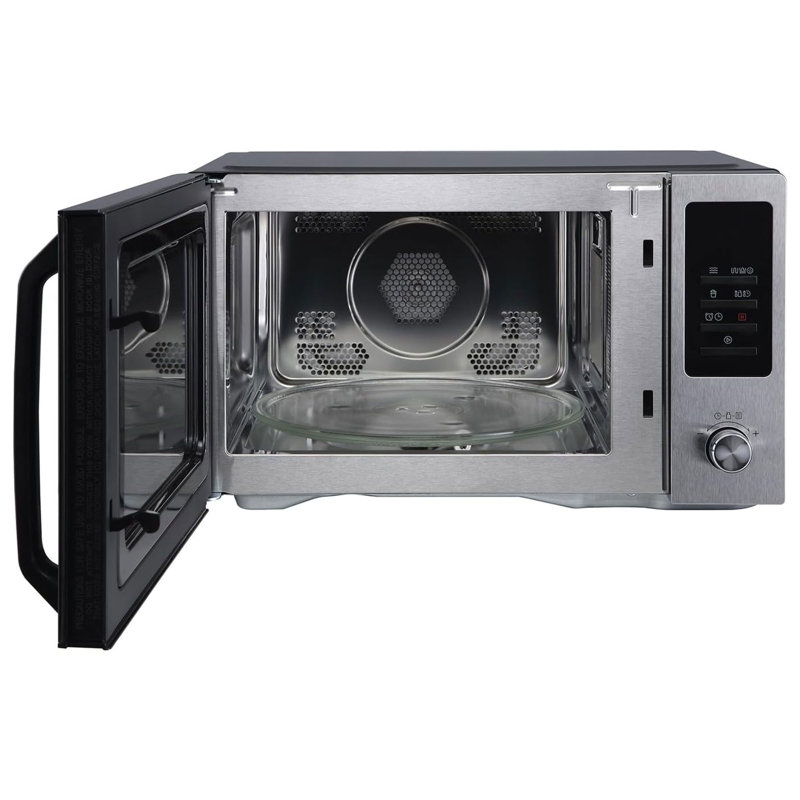 Magic Chef 1 Cubic Feet 1000 Watt Convection Countertop Microwave Microwave with Air Frying Capability