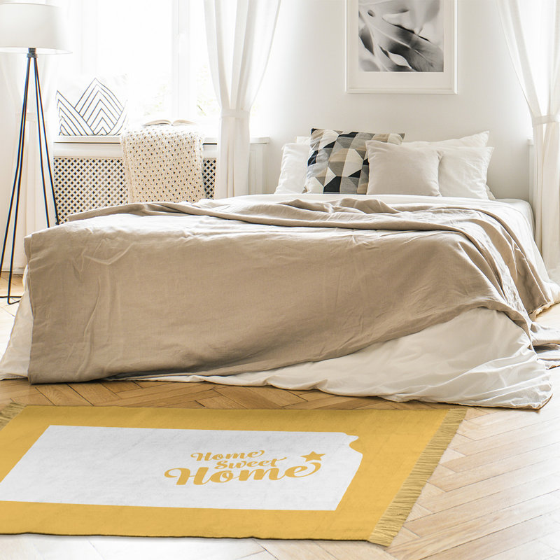 Tapis de zone jaune topeka the home
