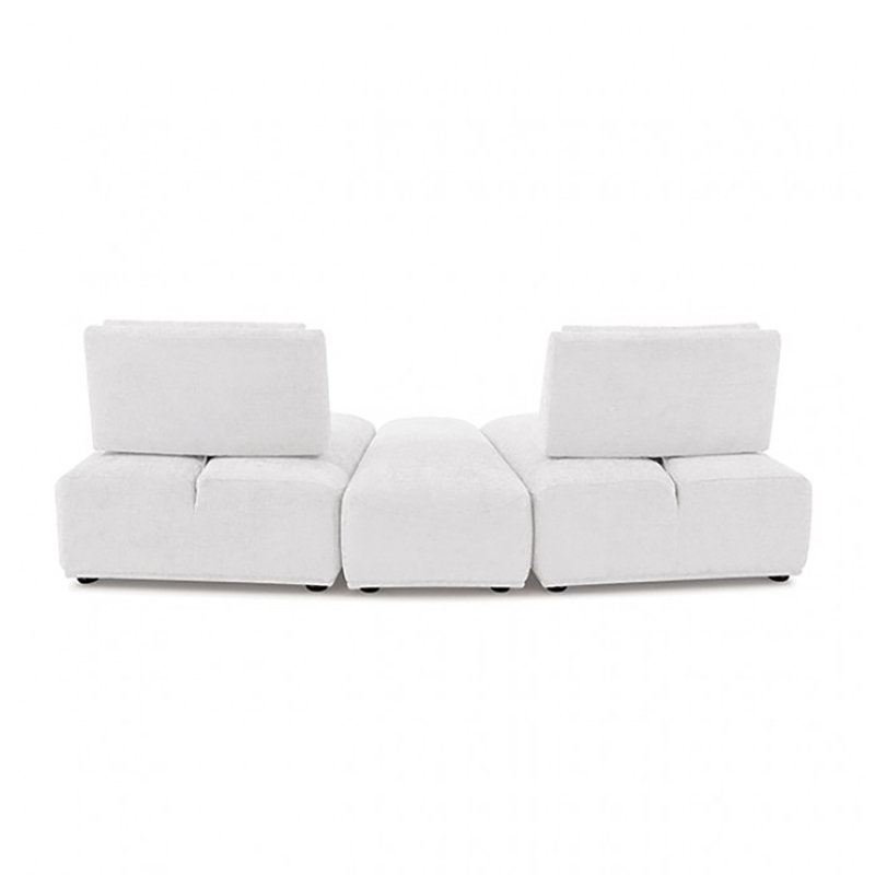 Causeuse Wayzata, Blanc