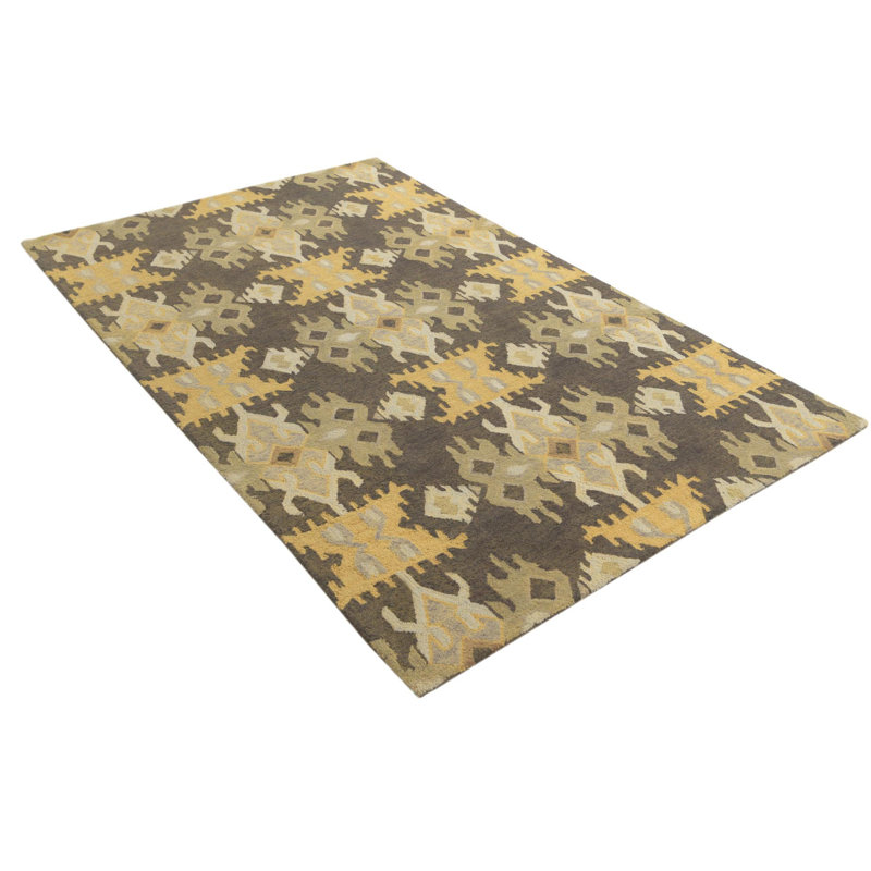 Tapis noir Otto