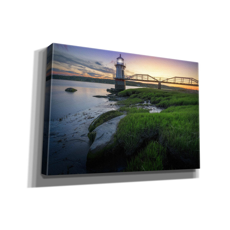 Toile épique Graffiti «Doubler Point At Dusk» par Rick Berk, 18 po x 12 po, H 18 po x l 26 po