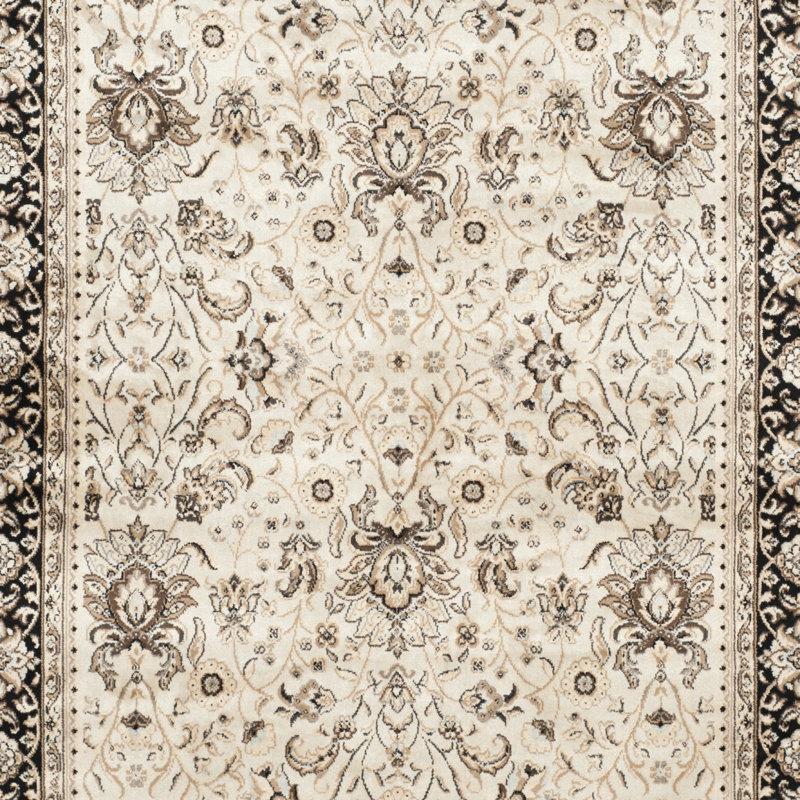 Tapis 100% viscose Petronella, Rectangle 4 pi x 5 pi 3 po